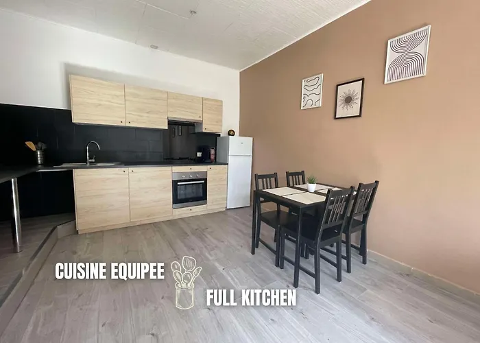 Marseille Centre - Wifi - Lave Et Seche Linge - Calme - Cuisine